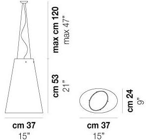 Vetreria Vistosi Подвесной светильник из стекла Cleo sun-id-1427294 - Вид №4