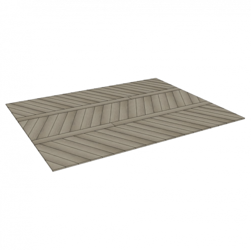 Паркет Ёлка Da Vinci Венгерская С Разбивкой Жасмин Дуб Любая на выбор (Гладкая) 600х90 мм 2600700013 - Вид №1