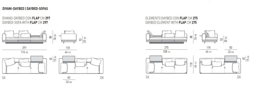 Кожаный диван Minotti Коннери ARCH-00151868 - Вид №10