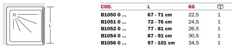 INDA® Душевая кабина стеклянная ниша с раздвижной дверцей Praia sun-id-1440077 - Вид №2
