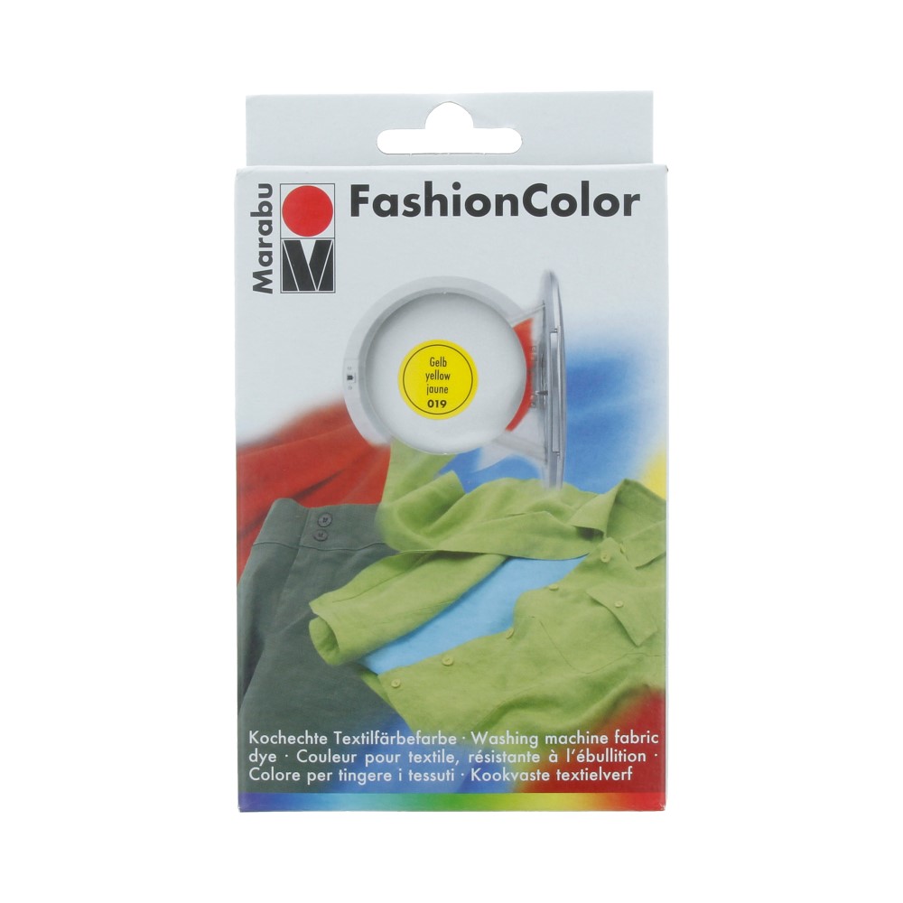 174023019 _Fashion Color краситель для окраски ткани в стиральной машине 019 желтый Marabu 