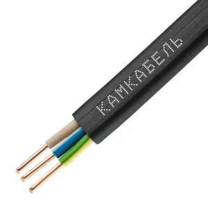 Кабель Камкабель ВВГпнг(A) 3x2.5 мм 20 м ГОСТ цвет черный 81933598 STLM-2058502