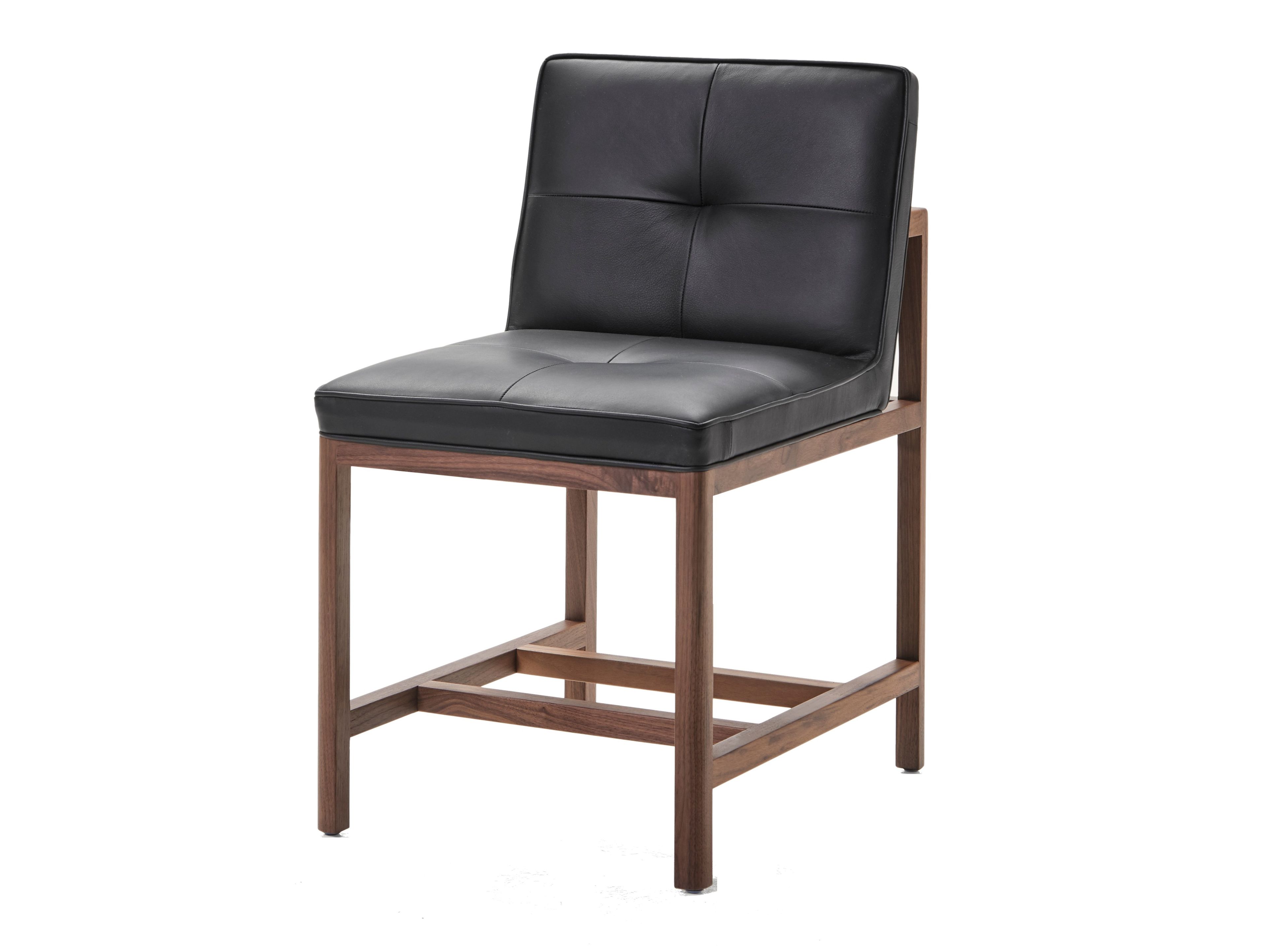 Деревянный мягкий стул BassamFellows Wood Frame Dining ARCH-00083910