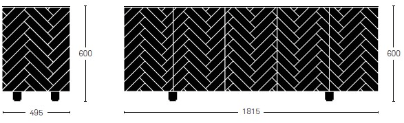 Deadgood Комод из фанерованной древесины с распашными дверцами Parq life Pl1 - Вид №11