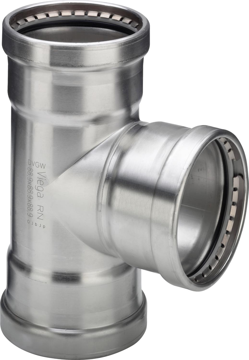 Viega Тройник Sanpress Inox XL 2318XL (578039) 578 039