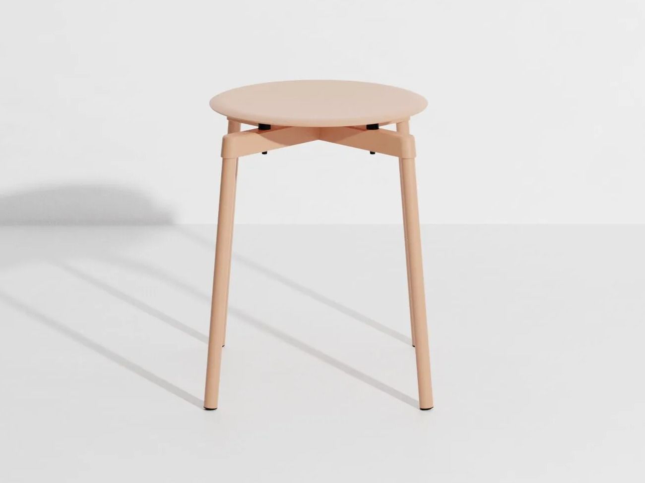 Алюминиевый низкий штабелируемый стул с порошковым покрытием Petite Friture Fromme ARCH-00092847 - Вид №1