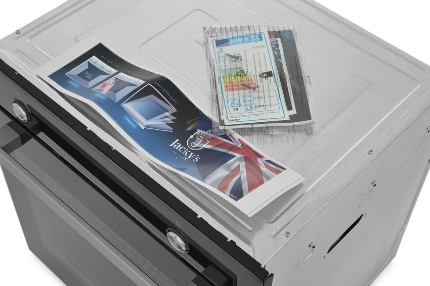 8156906 Электрический духовой шкаф Jacky's JO EB7538 черный STDN-0122754 - Вид №14