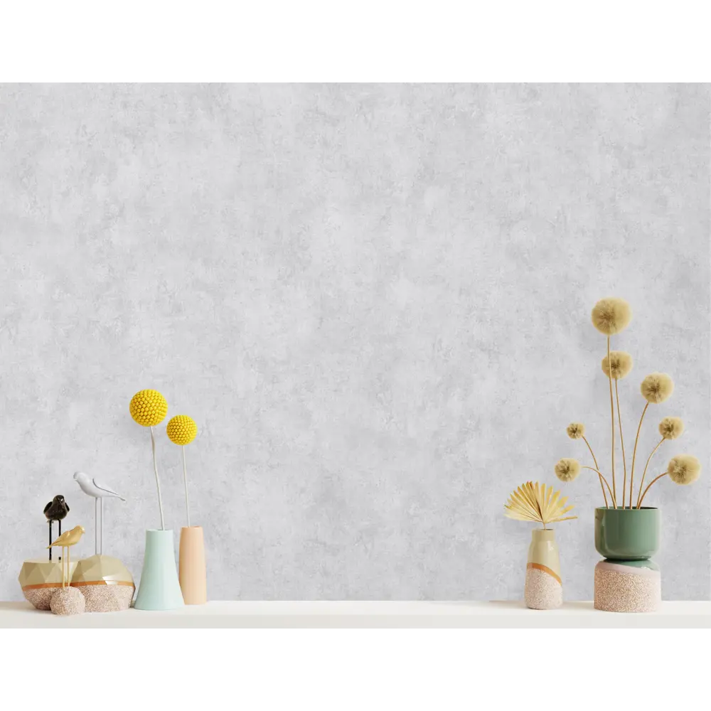 Victoria Stenova Amazing — серые флизелиновые обои с рельефной текстурой 89363946 STLM-0833555 - Вид №3