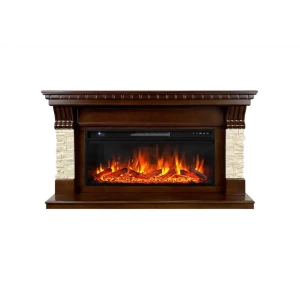 Каминокомплект Royal Flame Denver с очагом Vision 60 1.5 кВт цвет темное дерево 89335204 STLM-2032479