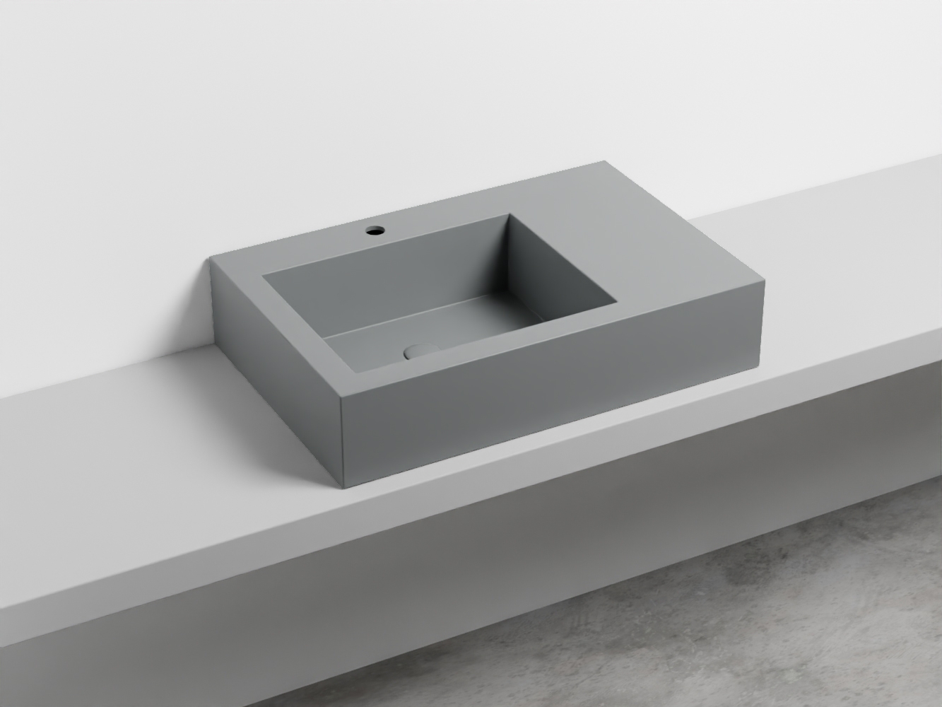 NALAMSX-BR Керамическая раковина с 1-им отверстием, чаша слево cielo I Narcisi Ceramica Cielo