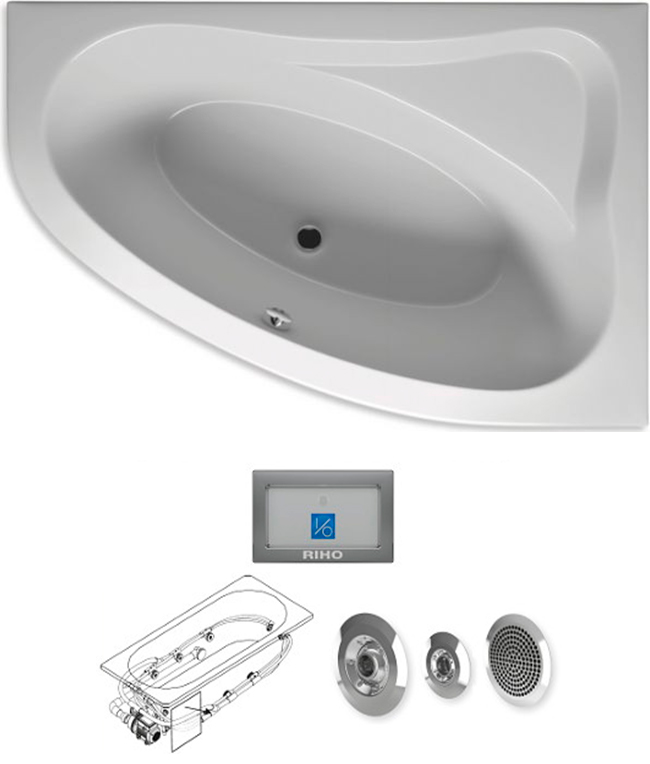 BA6700500000000_top1 Ванна Riho Lyra Santreyd - Вид №4