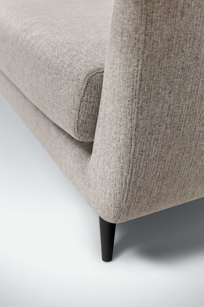 Диван Rucola трехместный прямой светло-серый SITS RUCOLA 192472 Серый  - Вид №1