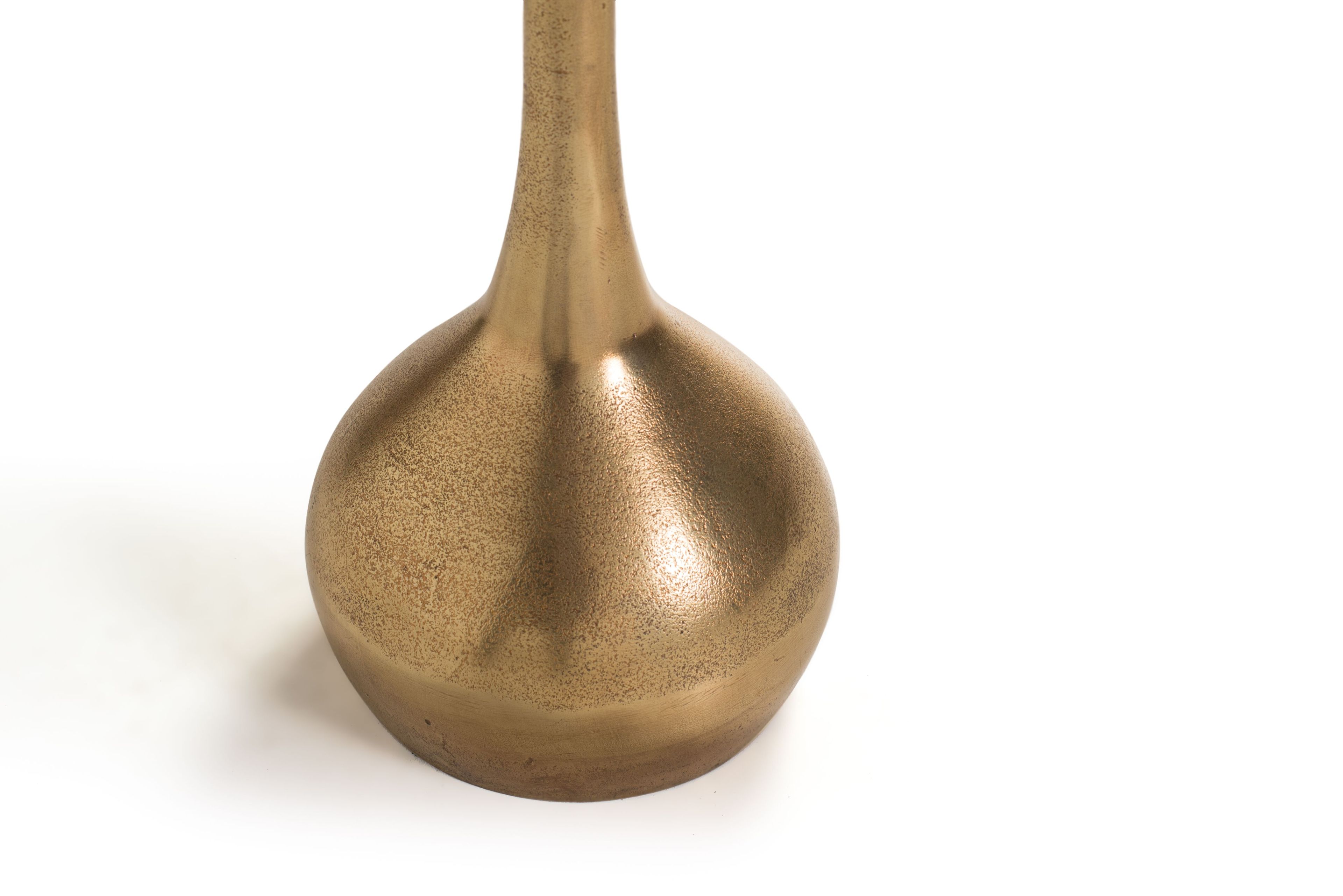 Высокий круглый мраморный журнальный столик Giner y Colomer 1444 ARCH-00027057 - Вид №1