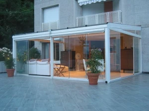 FRUBAU Раздвижное алюминиевое окно Vetrate