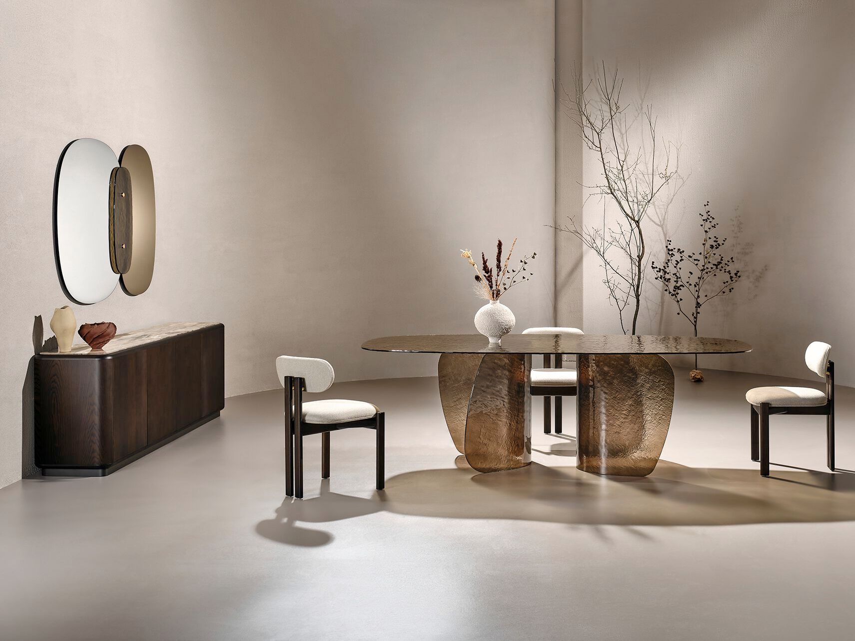 Деревянный шкаф с распашными дверями Naturedesign Главная ARCH-00116056 - Вид №1