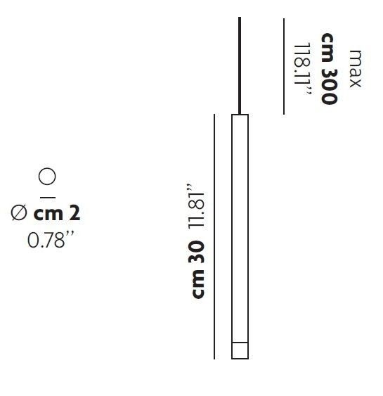 Studio Italia Design A-Tube nano small 158020 золото светильник подвесной 118438 - Вид №3