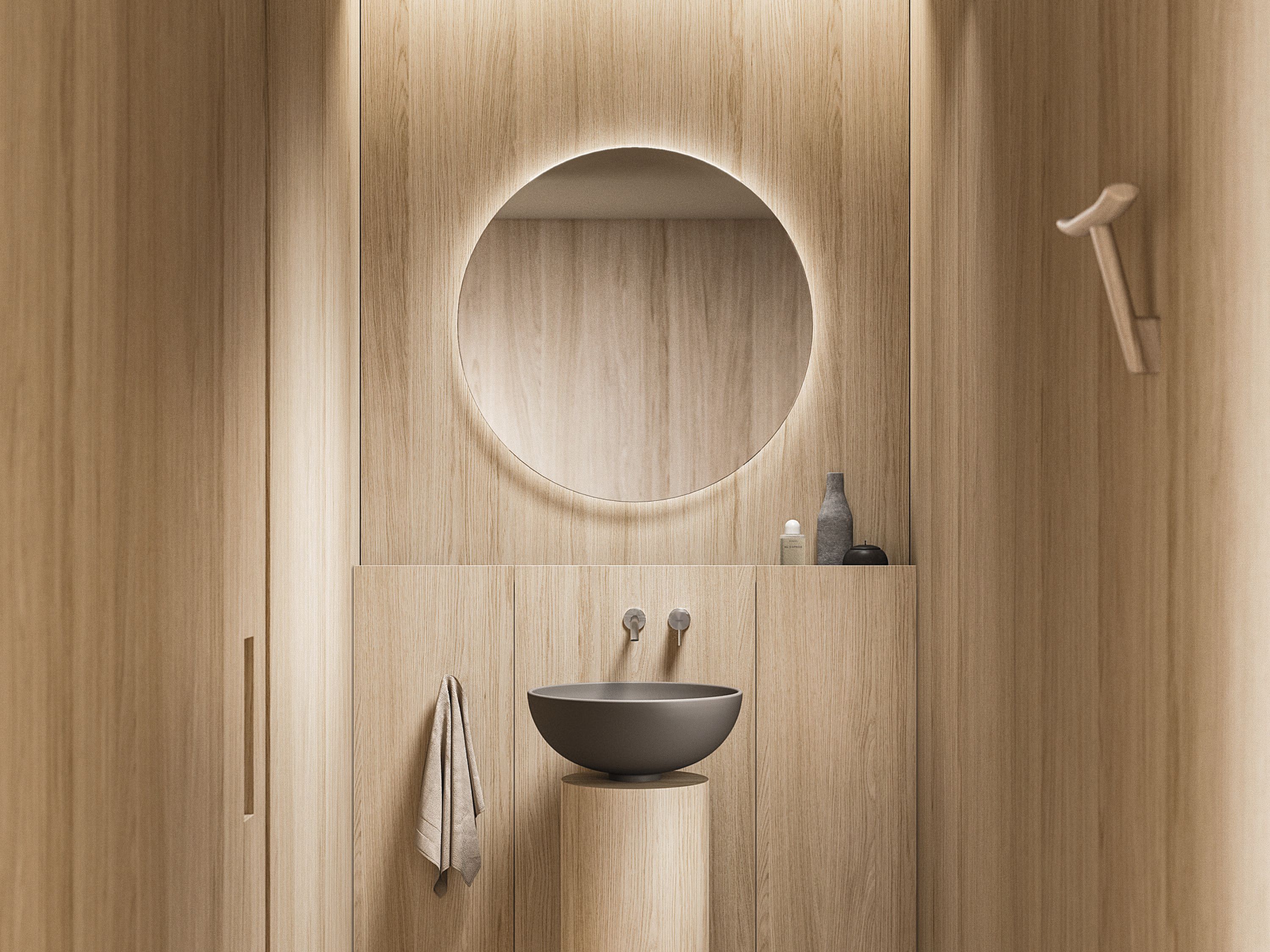 Полная мебель для ванной комнаты Noorth Caba ARCH-00146850 - Вид №3