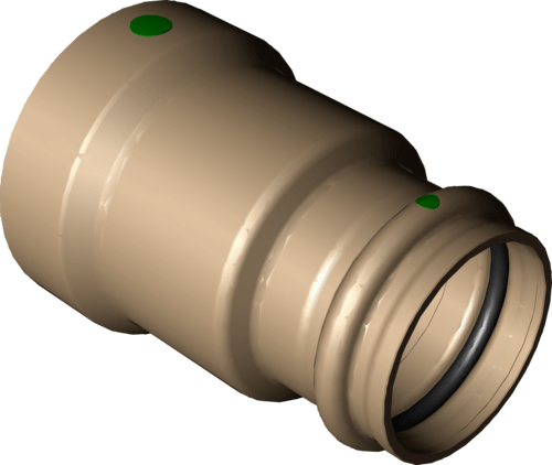 736 316 Модель 4213.2 Трубопроводные системы  Sanpress Inox  Переходники/​переходные угольники Santreyd  - Вид №2