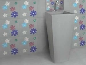 RAMA 1956 Напольная / настенная плитка из натурального камня и муранского стекла Giochi d'autore