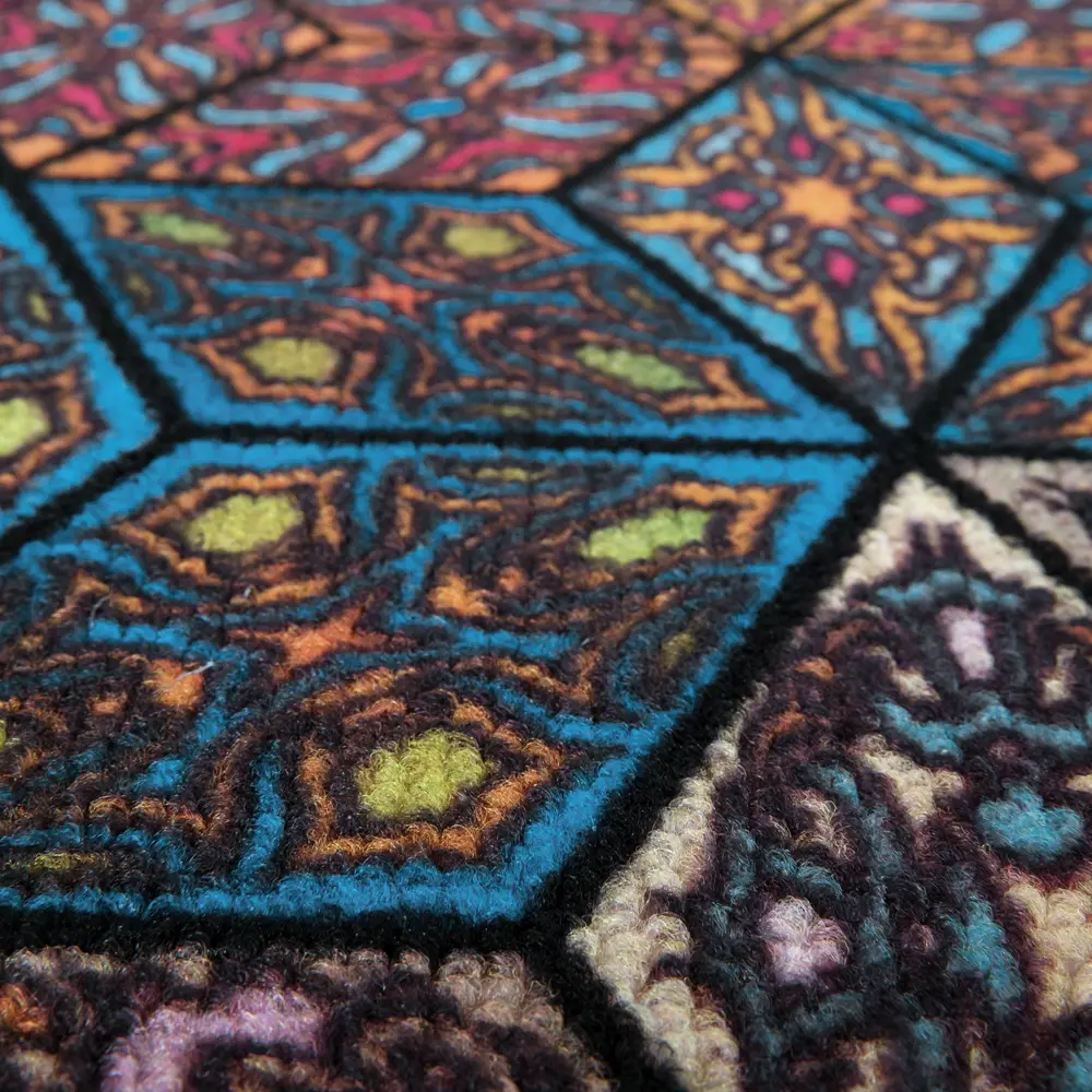 Коврик Розетта Дижитал 600931 50х80 см нейлон CTIM STLM-2049767 - Вид №2