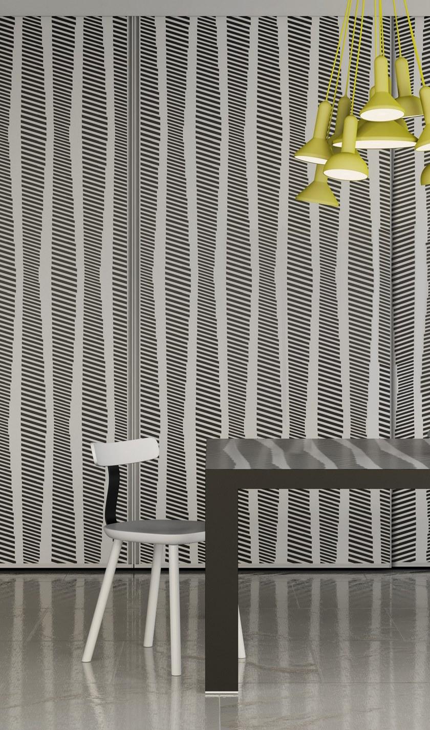 De Rosso Гардеробная со сверхлегкими раздвижными дверцами на заказ Aliante system sun-id-1402329 - Вид №23