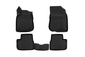 16082286 Коврики в салон PEUGEOT 2008 2014-, 3D, 4 шт. ЕLEMENT3D3827210k ELEMENT