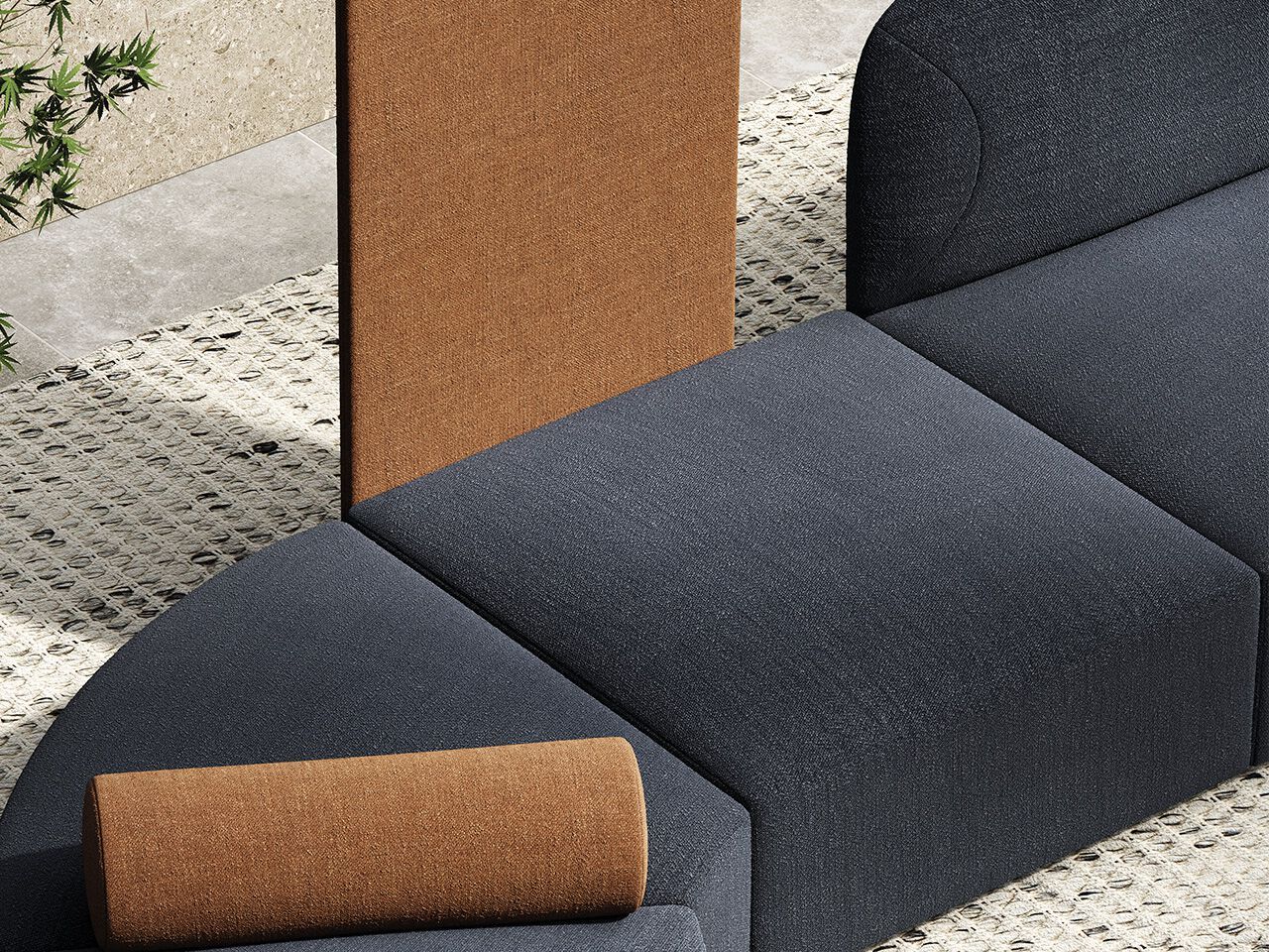 Модульный тканевый диван FREZZA Alplus Lounge ARCH-00018289 - Вид №3