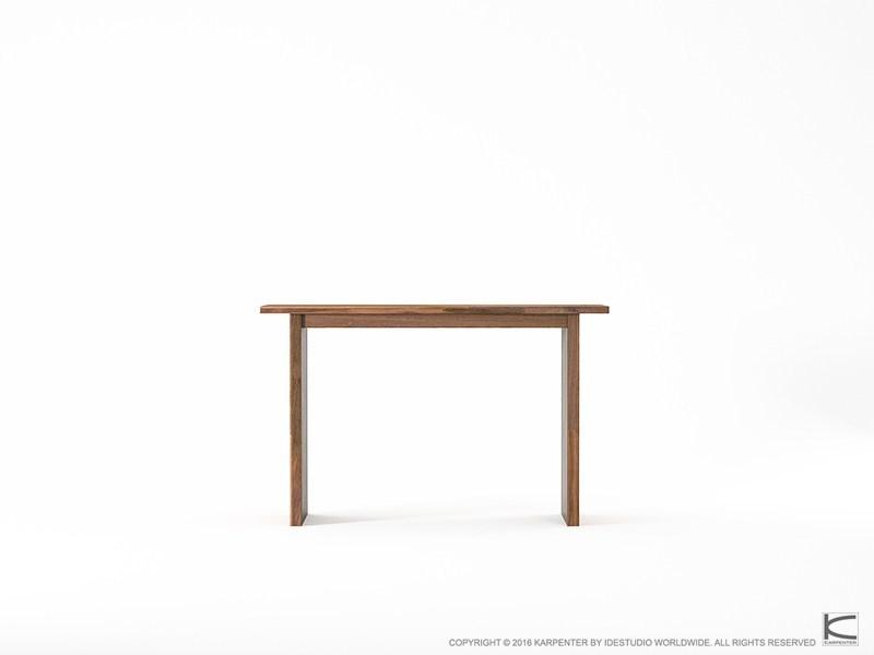 KARPENTER Прямоугольный деревянный стол Organik Or04-tmh - Вид №1