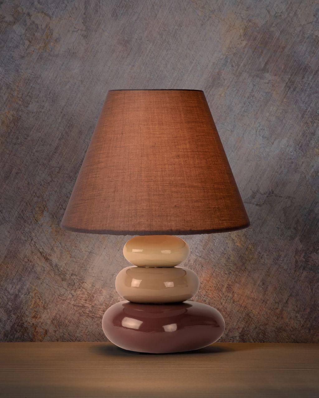 Настольная лампа Lucide Karla 14560/81/43 LUCIDE ВАЗА 080243 Коричневый  - Вид №1