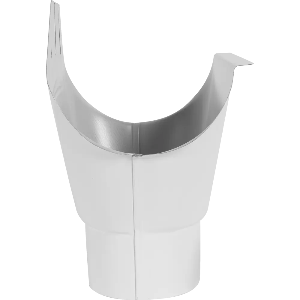 Воронка выпускная D90 мм цвет белый ВЕГА STLM-2146477 - Вид №1