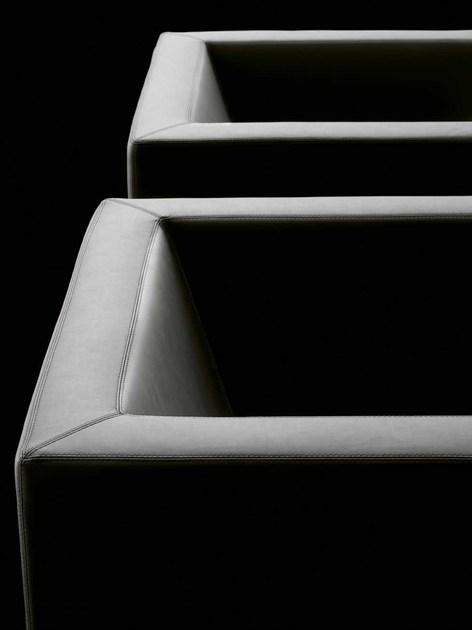 Мягкое кожаное кресло с подлокотниками Naxos Santreyd sun-id-1388217 - Вид №1