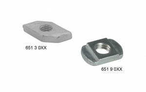 6519010 Монтажные профиля BIS Канальные гайки монтаж в профиле BIS RapidRail®