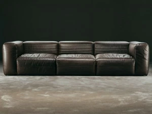 GIOPAGANI Секционный кожаный диван Sartoria