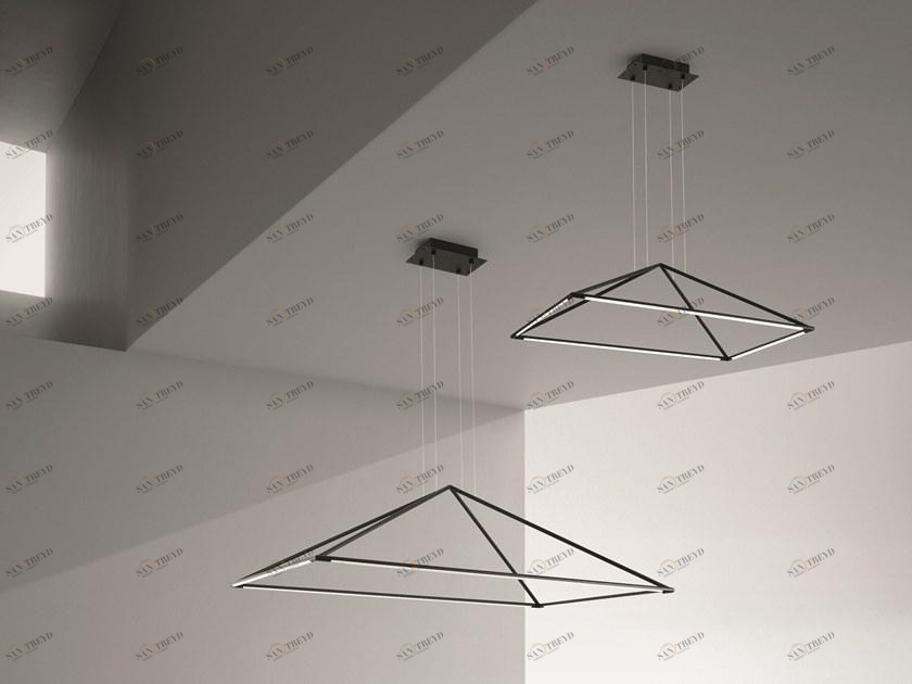 Светодиодный подвесной светильник из алюминия Tubs Santreyd sun-id-1450048