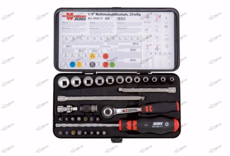 Würth Набор торцевых ключей Assortimenti chiavi a bussola 096511 032