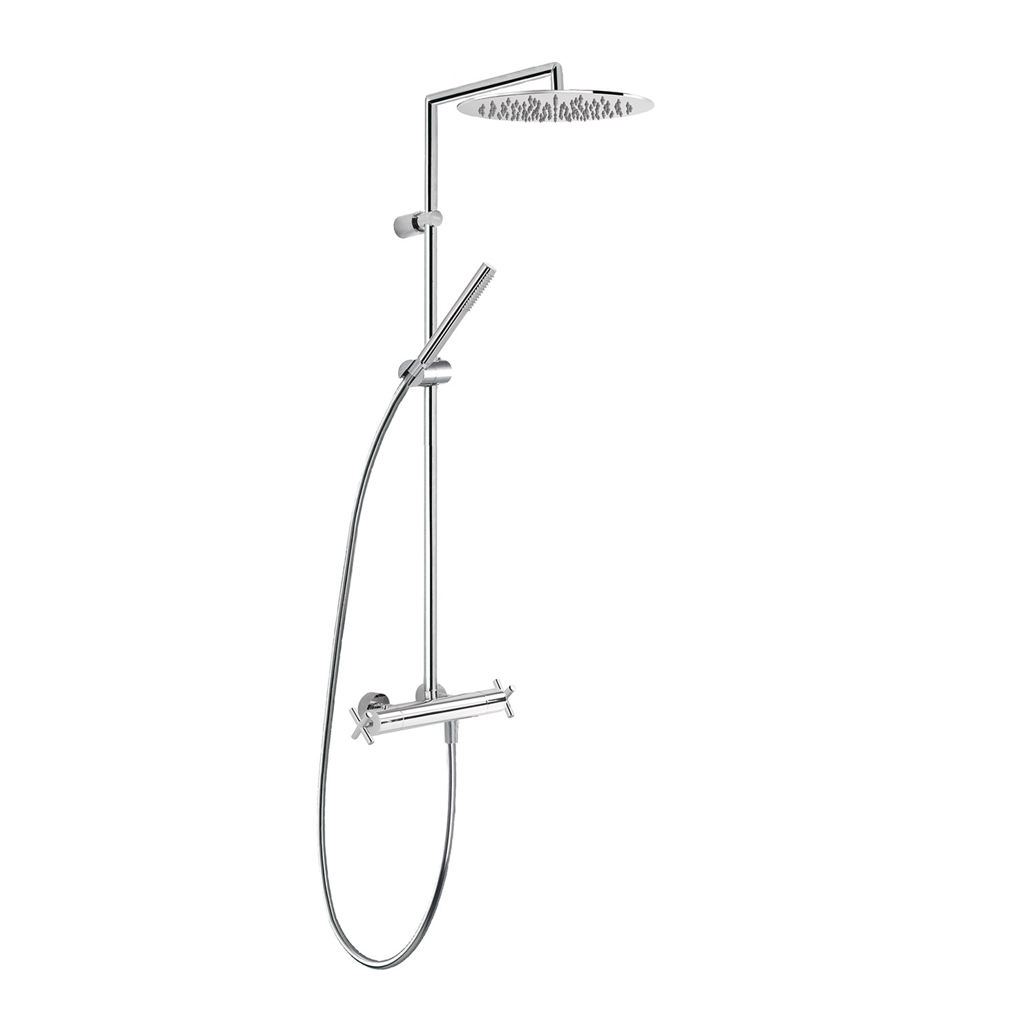 Двухходовой настенный термостатический смеситель для душа TRESMOSTATIC-06339301 TRES Thermostatic