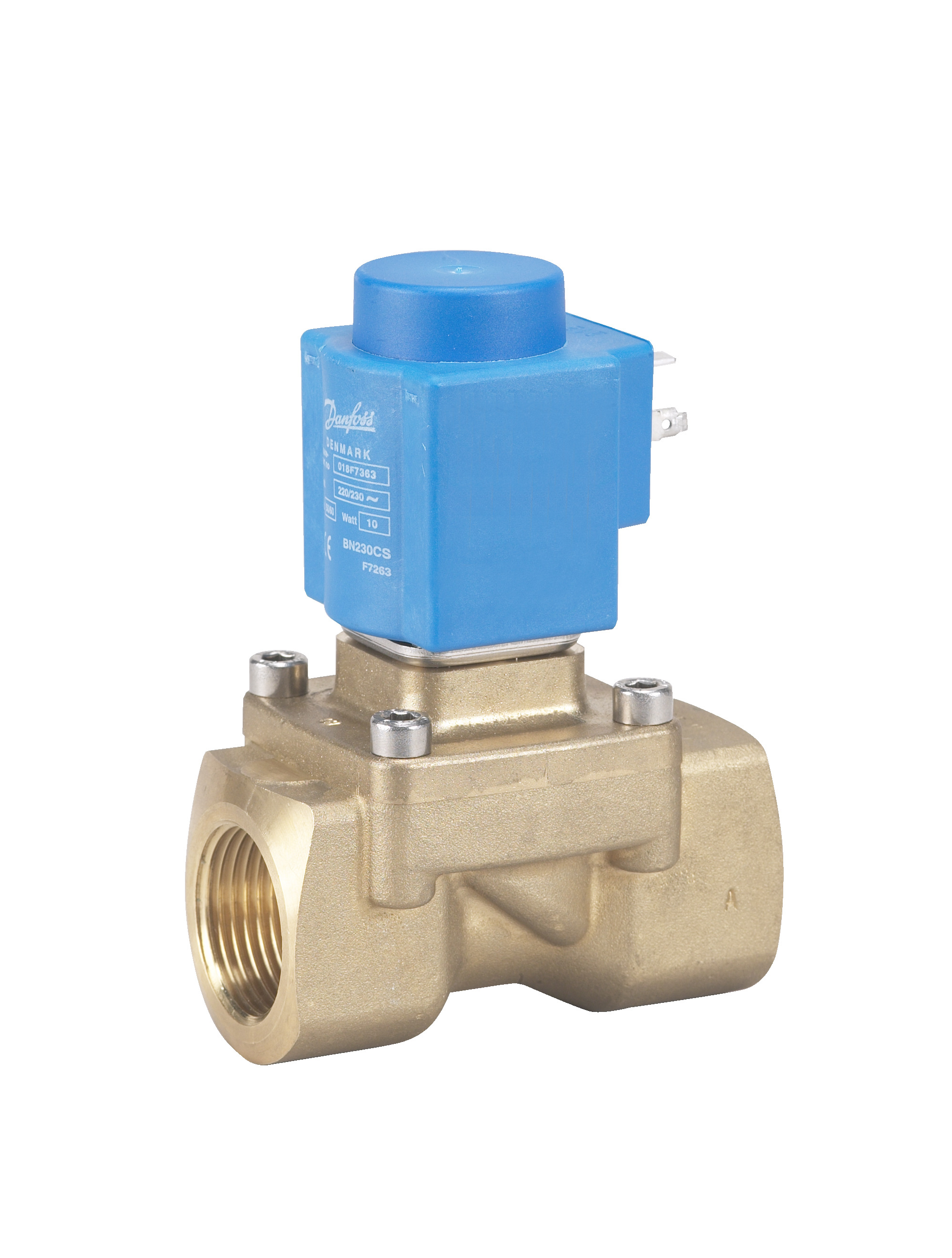 Danfoss EV250B — двухходовые электромагнитные клапаны с принудительным подъемом Клапан электромагнитный EV250B 032U5254  - Вид №32