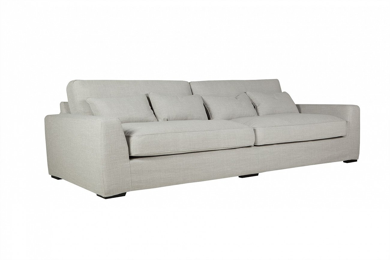 Диван New York прямой светло-серый SITS ДИЗАЙНЕРСКИЕ, NEW YORK 192220 Серый  - Вид №1