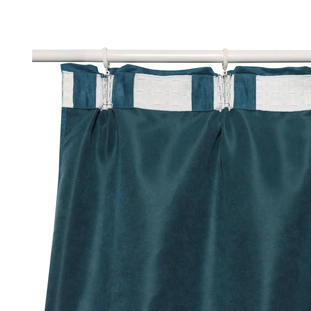 Штора Inspire Manchester с эффектом замши и скрытыми петлями 200x280 см 84712197 STLM-1045197 - Вид №3