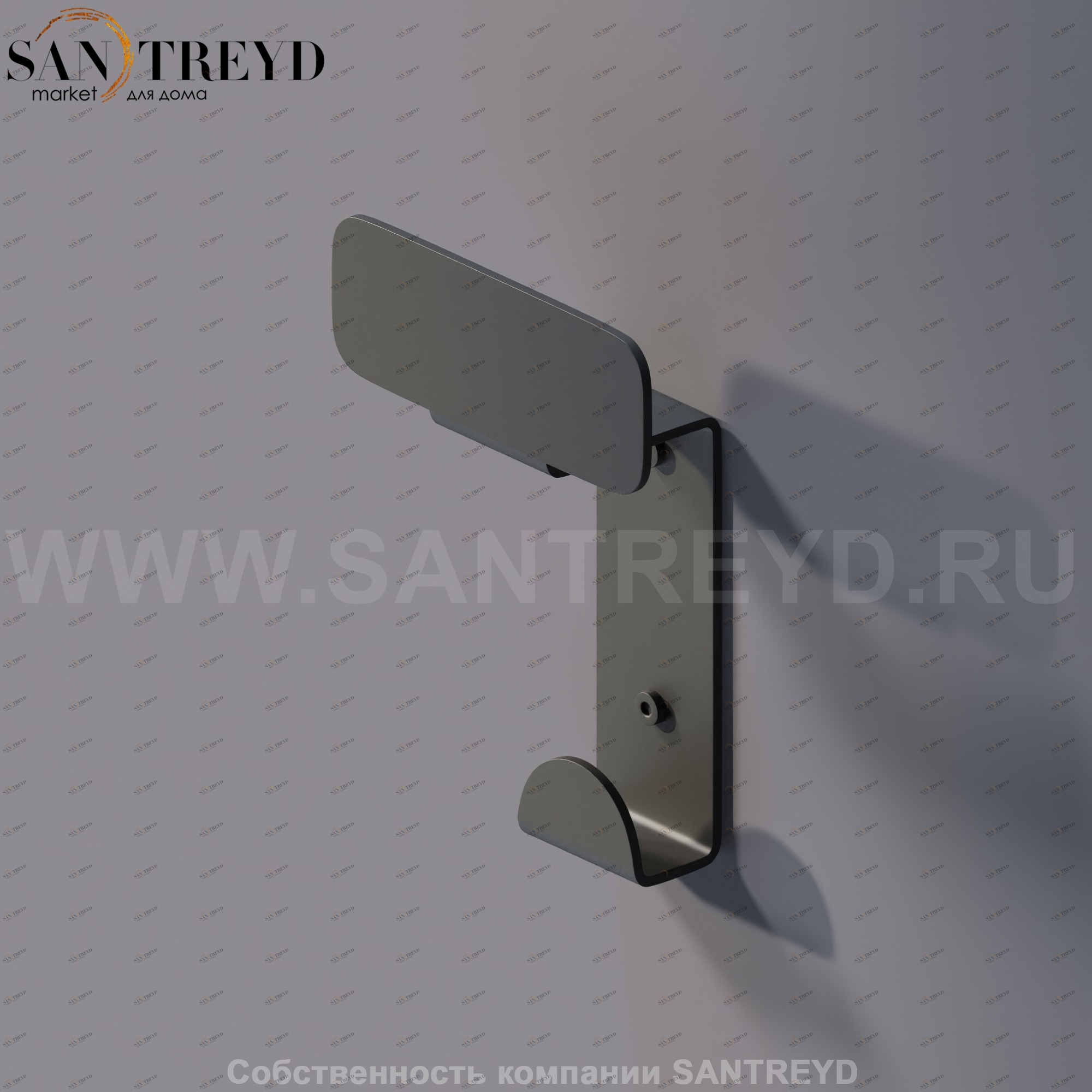 Agape MACH 2 Крючок для одежды черный AMC20936E