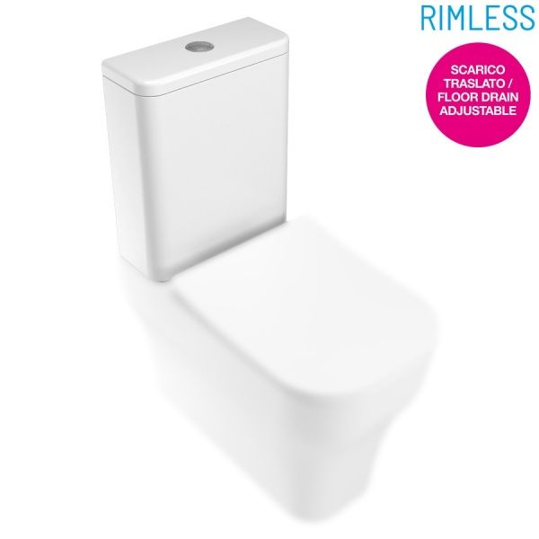 SYN71PF111 Olympia Synthesis Eco, бачок для моноблока, включая механизм смыва, цвет белый матовый Santreyd