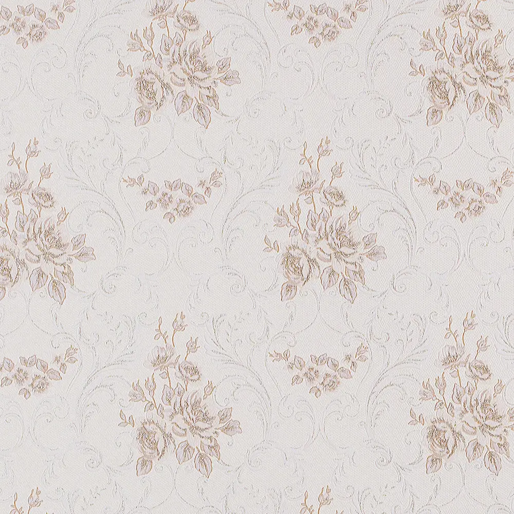Обои виниловые Palitra Life Small Roses бежевые 0.53 м 1358-12 17122451 STLM-2062978 - Вид №1
