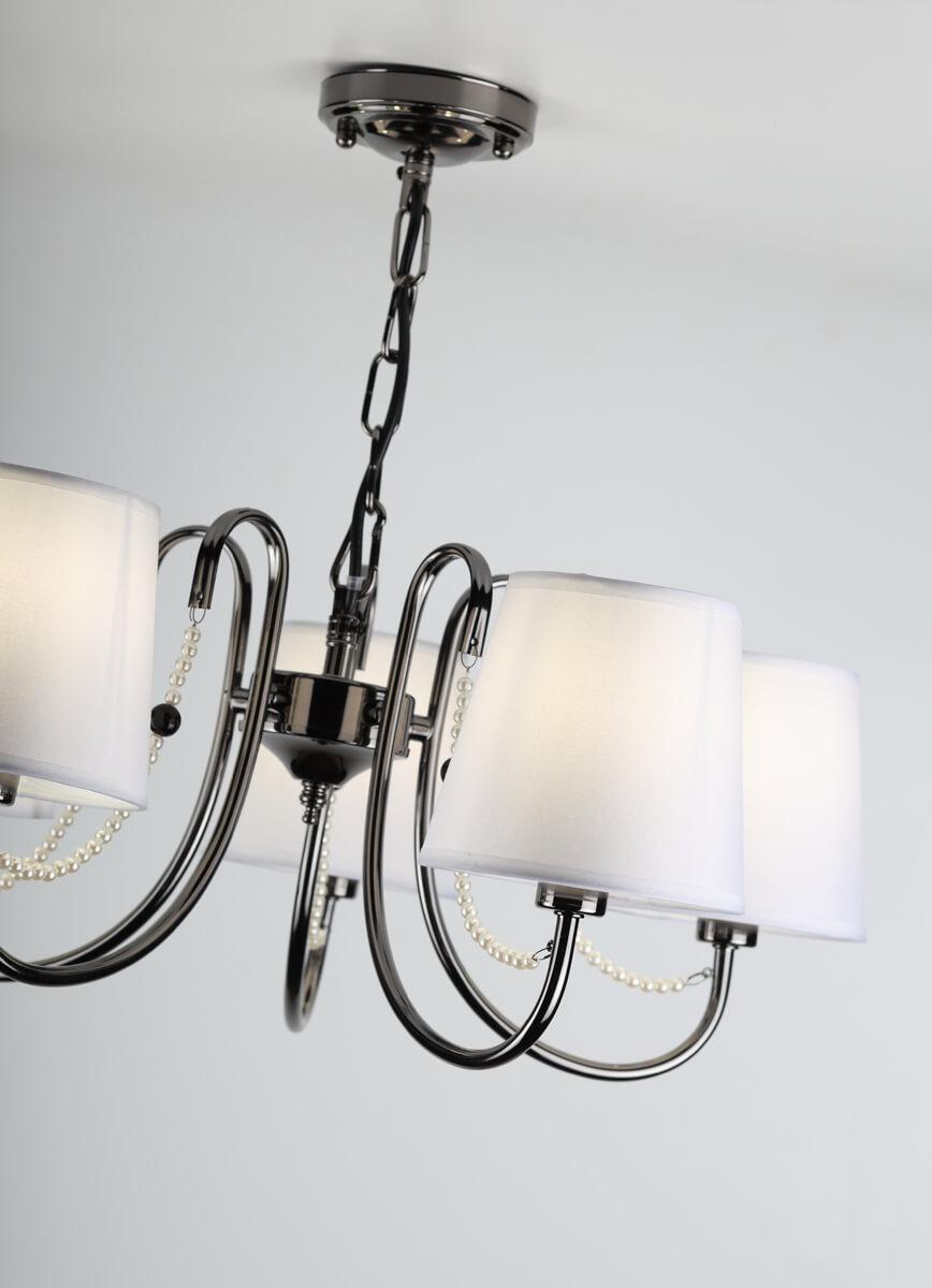 Подвесная люстра Rivoli Perla 2025-205 RIVOLI PERLA 337151 Белый;черный - Вид №2