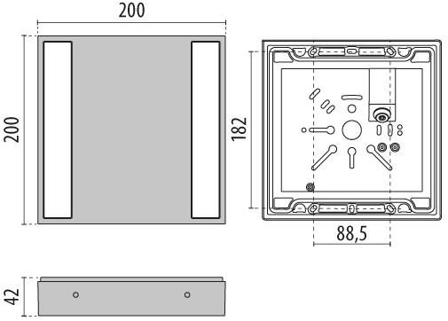 PERFORMANCE iN LIGHTING Светодиодный настенный светильник из литого под давлением алюминия Mimik sun-id-1424158 - Вид №6