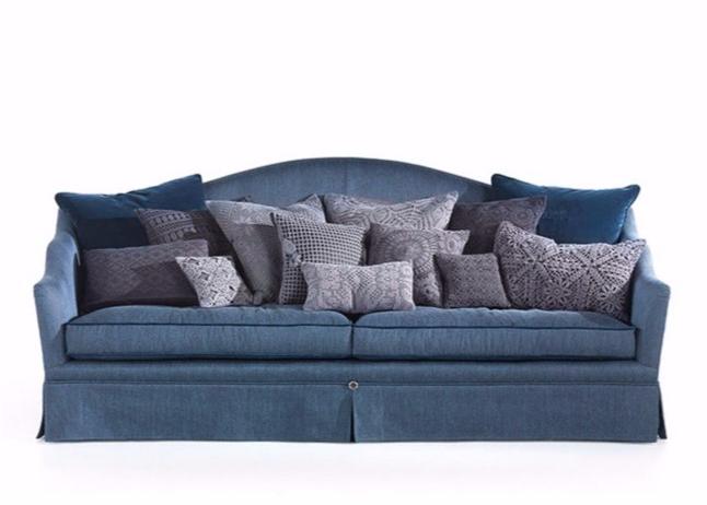 Gianfranco Ferré Home 3-х местный тканевый диван  Que.211.b  - Вид №1