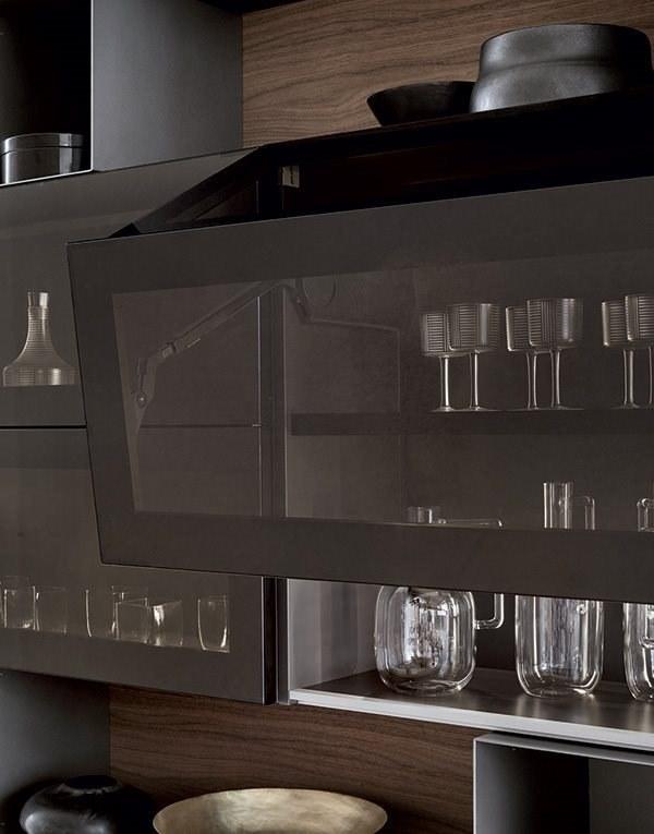 Poliform Кухня из стали и дерева с полуостровом sun-id-1424834 - Вид №19