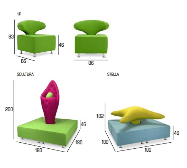 Adrenalina Кресло с мягкой обивкой Ella sun-id-1355075 - Вид №5