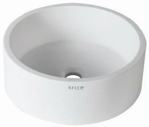 B210 d40 on top Накладная раковина на столешницу  овальная KRION 3-WAY