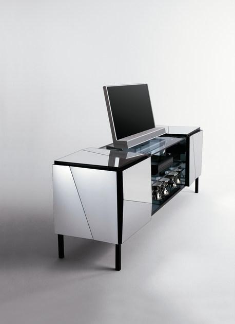 Tonelli Design Буфет из зеркального стекла с распашными дверцами Psiche sun-id-1416506 - Вид №2