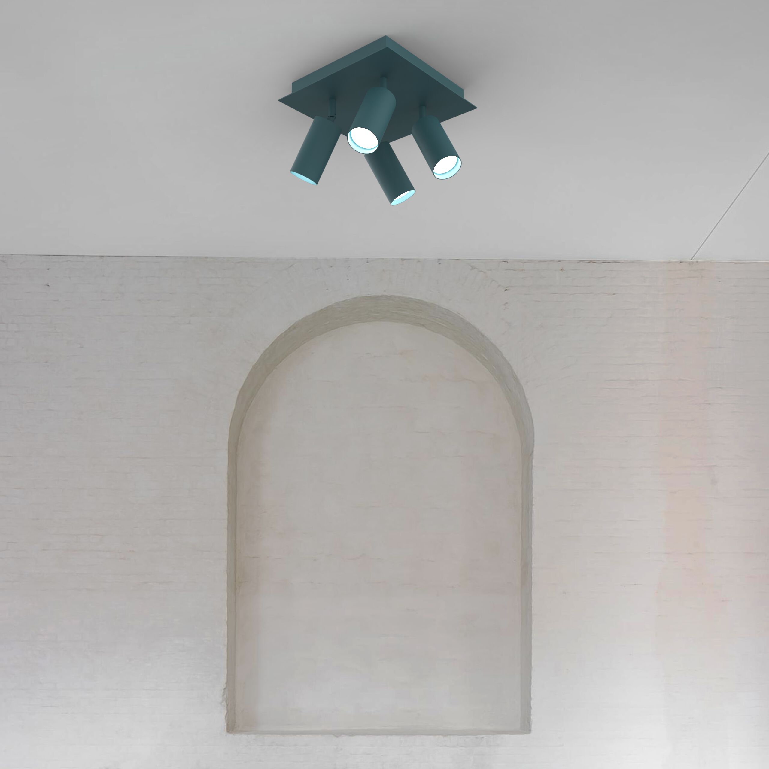 Несколько регулируемых потолочных прожекторов WayPoint форма ARCH-00138026 - Вид №1